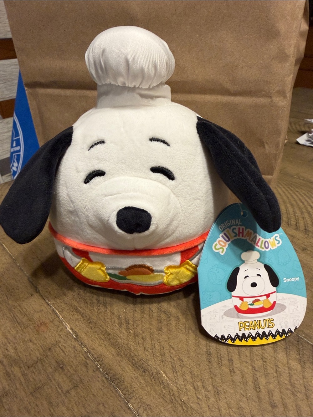 Squishmallows Snoopy Chef Plush Toy